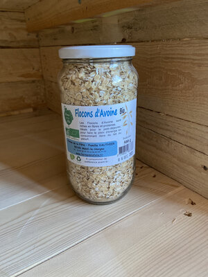 Flocons d'avoines bio - 500g