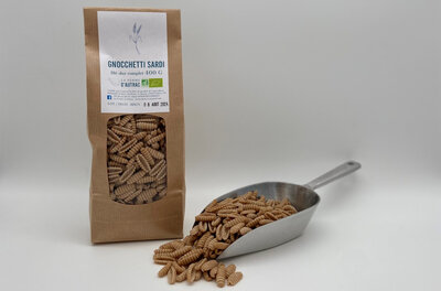 Gnocchetti sardi à la farine de blé dur bio