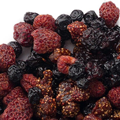 Fruits rouges des bois séchés