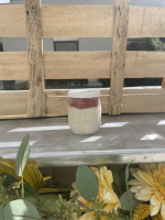 Verrine glacée vanille fraise (façon pavlova)