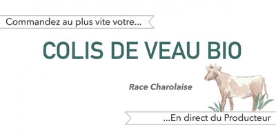 Colis de viande de veau - 11 kg