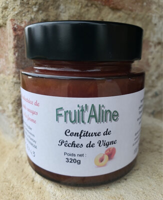 Confiture de pêche de vigne