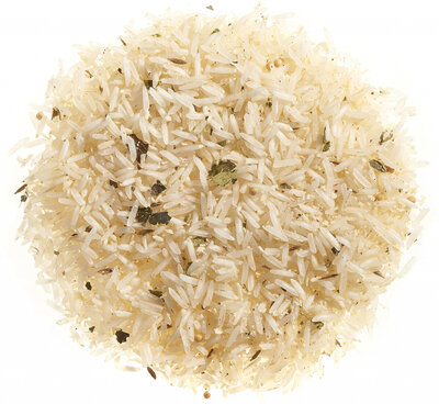 Riz basmati sauté à la noix de coco