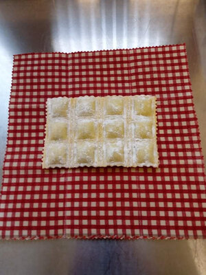 Ravioli mozzarella jambon cru surgelés