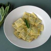 Ravioli courgettes emmental