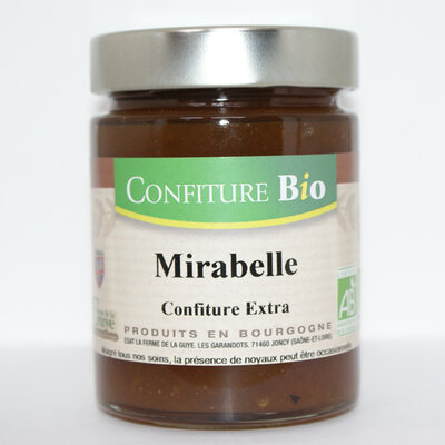 Confiture mirabelle bio