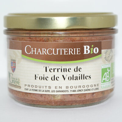 Terrine foie de volaille bio