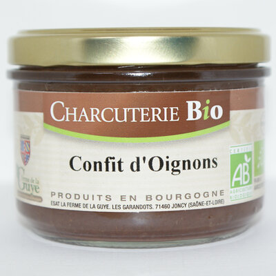 Confit d'oignons bio