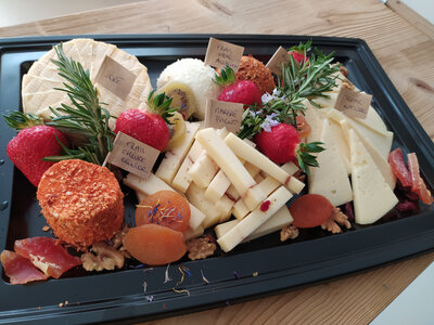 Plateau fromage repas 2 personnes