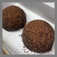 Dômes abricot tonka/chocolat caraïbes