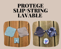 Protège slip et protège string lavable