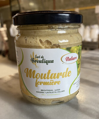 Moutarde fermière fine nature