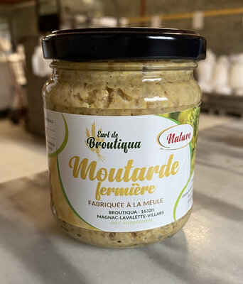 Moutarde fermière nature