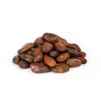Fèves de cacao bio entières - bocal verre