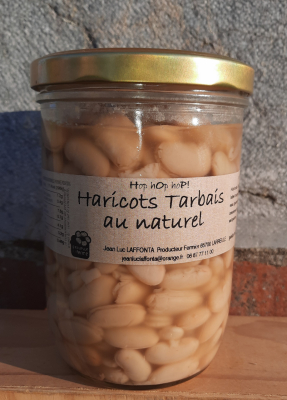 Conserve de haricots tarbais au naturel