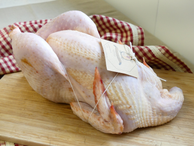 Poulet entier bio 2.8kg à 3.2kg