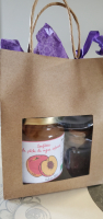 Safran 1g+ 1 confiture pêche de vigne/safran