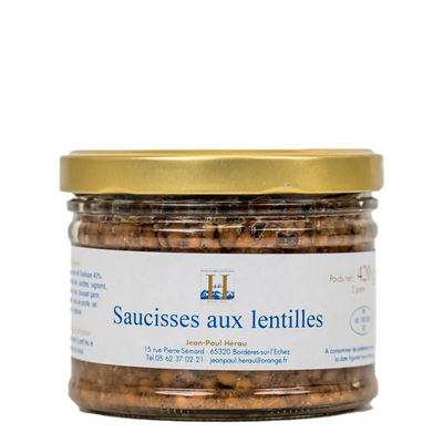 Saucisses-lentilles