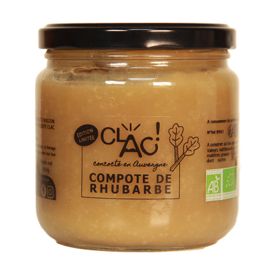 Compote de rhubarbe