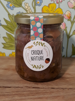Chutney d'échalottes  fleurs sauvage-hibiscu]