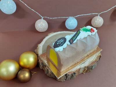 Bûche chocolat / poire