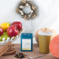 Miroir d'automne thé noir graines de courges