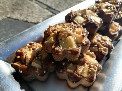 Muffins aux pommes