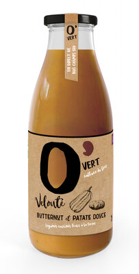 Velouté butternut et patate douce bio