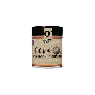 Tartinade potimarron et gingembre