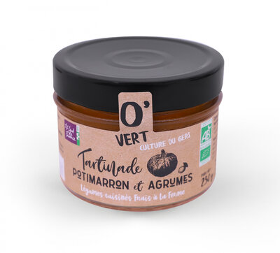 Tartinade potimarron et agrumes