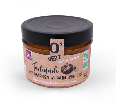 Tartinade potimarron et pain d'épices