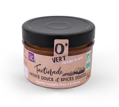 Tartinade patate douce et épices douces