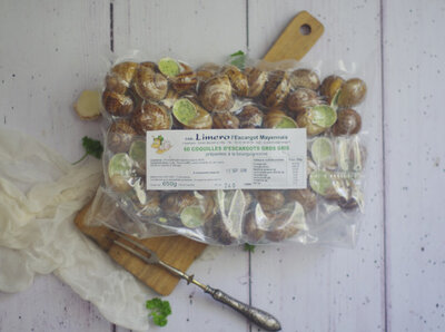 60 coquilles d'escargots à la bourguignonne