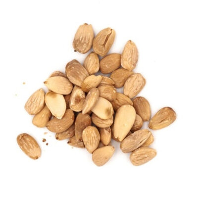 Amandes grillées à sec