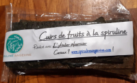 Cuirs de fruits bio à la spiruline