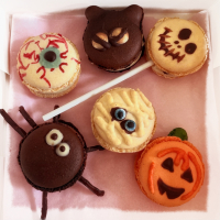 Coffret halloween 6 macarons