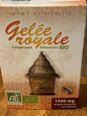 Gelée royale bio ampoules