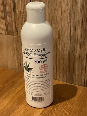 Gel d’aloe vera bio 200 ml