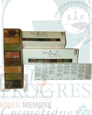 Coffret découverte 8 savons 30g
