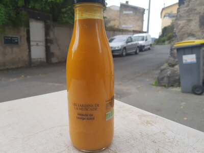 Velouté de butternut épicé