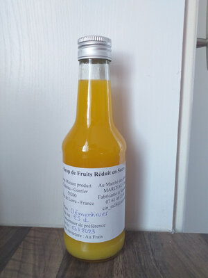 Sirop de clémentines allégé en sucre
