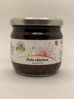 Pois chiches noirs au nature 37cl