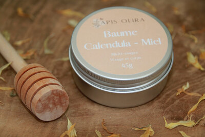 Baume apaisant au miel du rucher et calendula