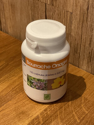 Capsules bourrache onagre