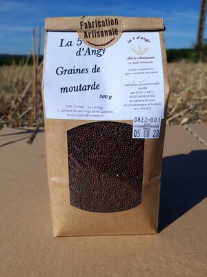 Graine de moutarde avec recette
