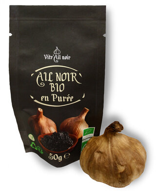 Purée d'ail noir en sachet