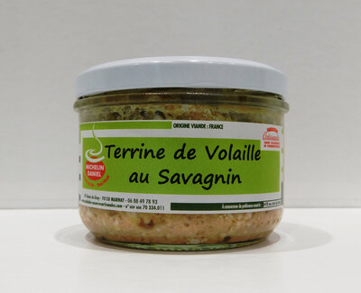 Terrine de volaille au savagnin
