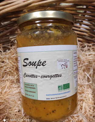 Soupe de carotte-courgettes