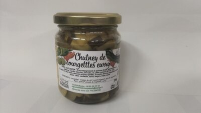 Chutney de courgettes au curry