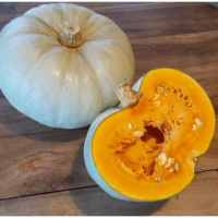 Courge bleu de hongrie tranche - 2 kg